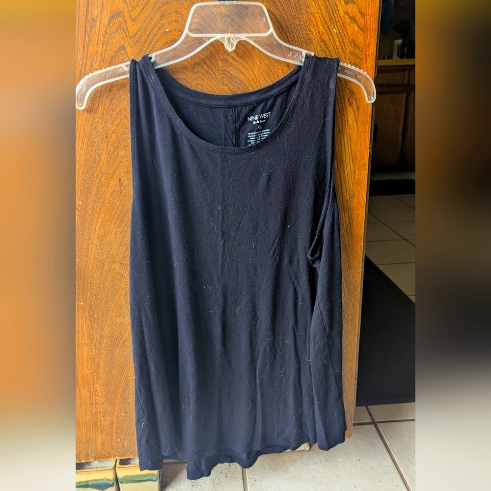 Nine West Classic Black Tank Top